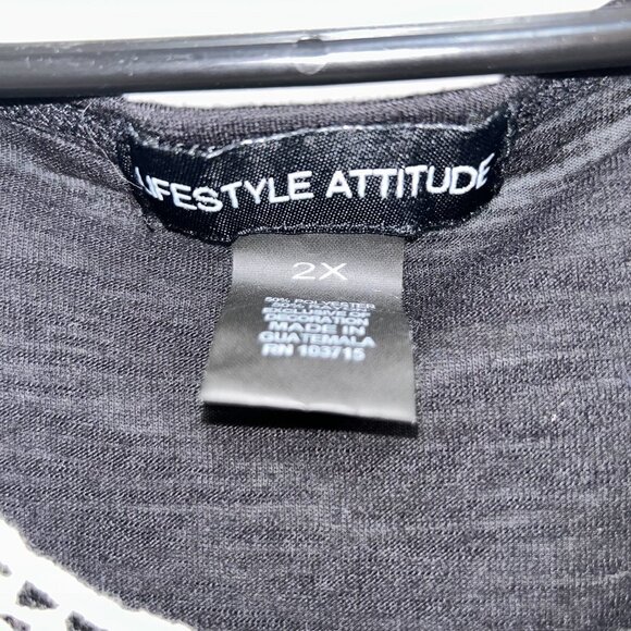 Ladies Style Attitude sleeveless tank top Size 2X - Picture 3 of 3